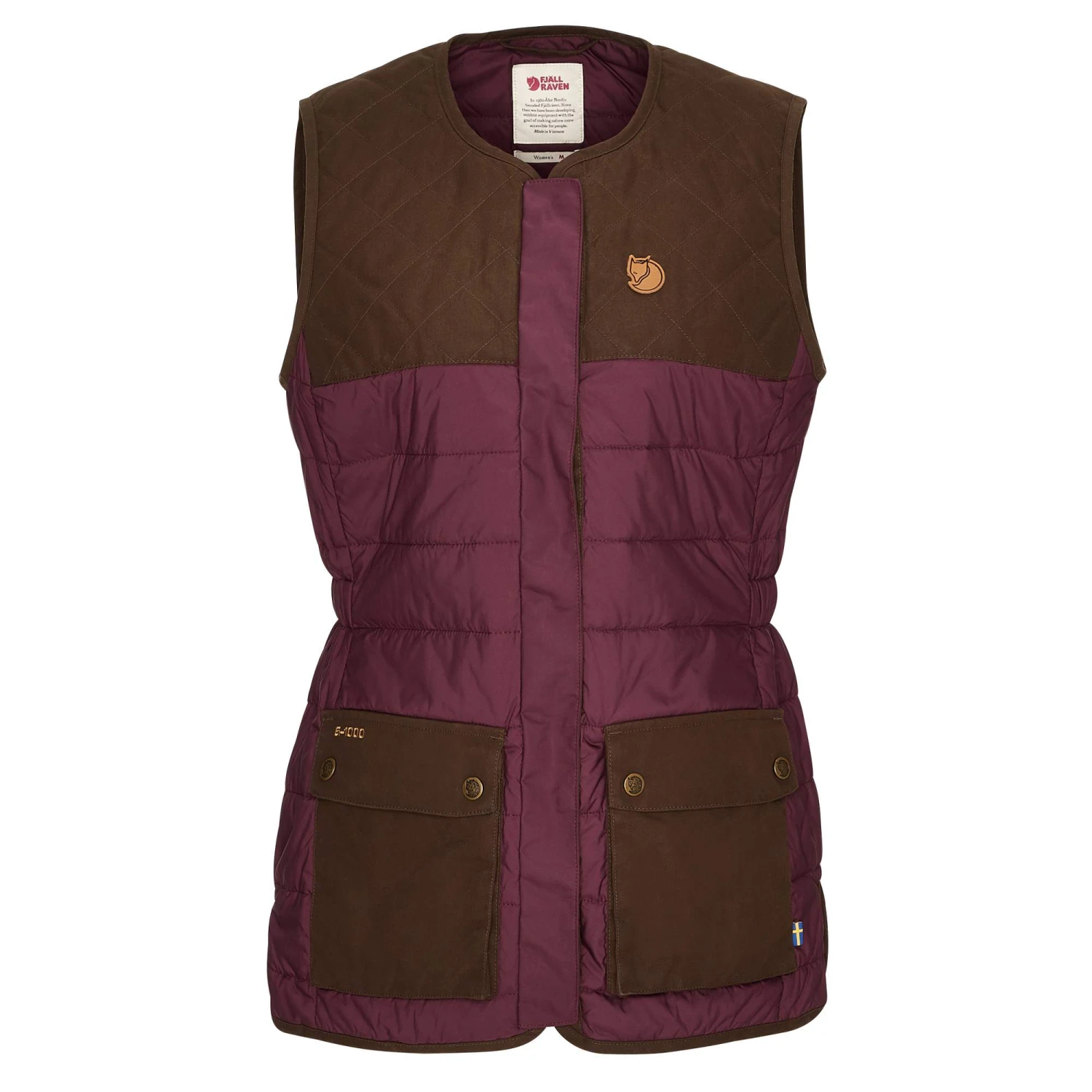 FJÄLLRÄVEN SÖRMLAND PADDED VEST W Damen - Weste 1 FJÄLLRÄVEN SÖRMLAND PADDED VEST W Damen - Weste