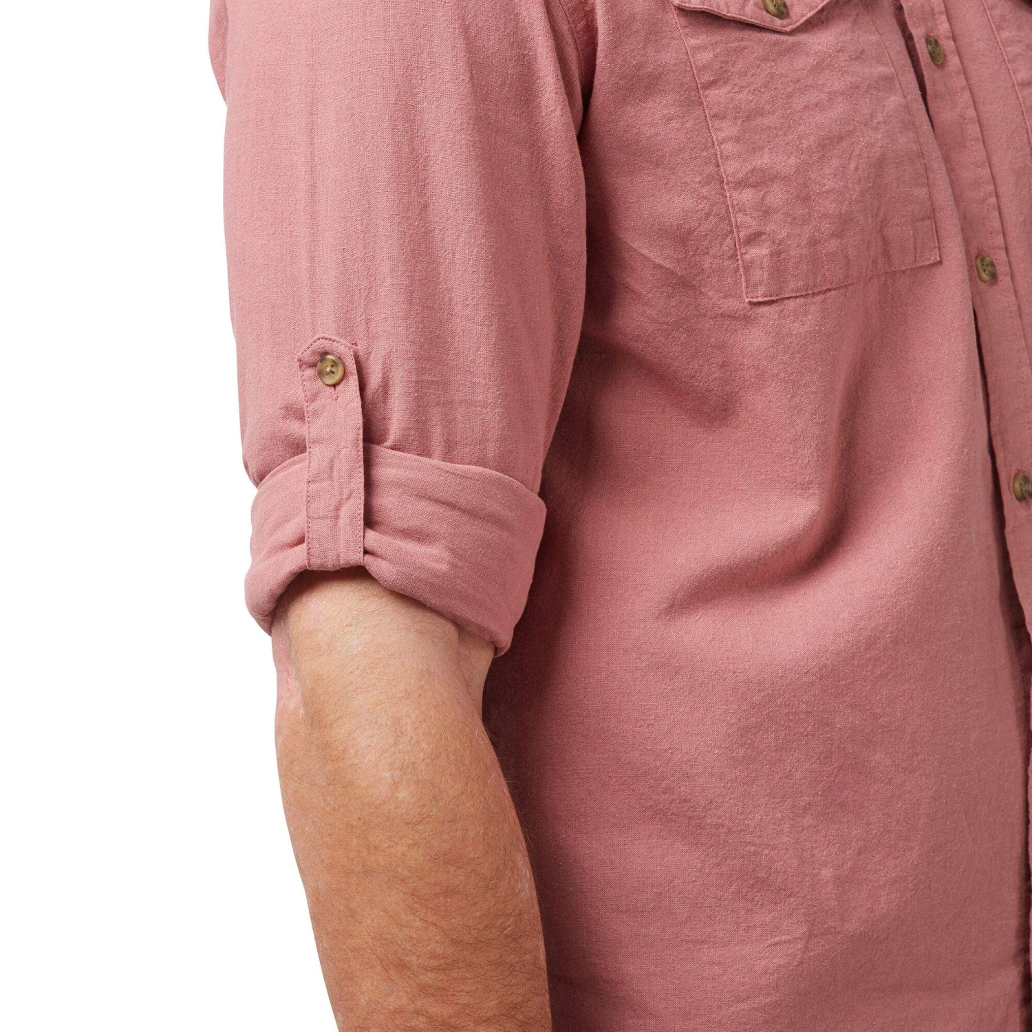 Craghoppers KIWI LINEN LONG SLEEVED SHIRT Herren - Outdoor Hemd 8 Craghoppers KIWI LINEN LONG SLEEVED SHIRT Herren - Outdoor Hemd – Bild 8