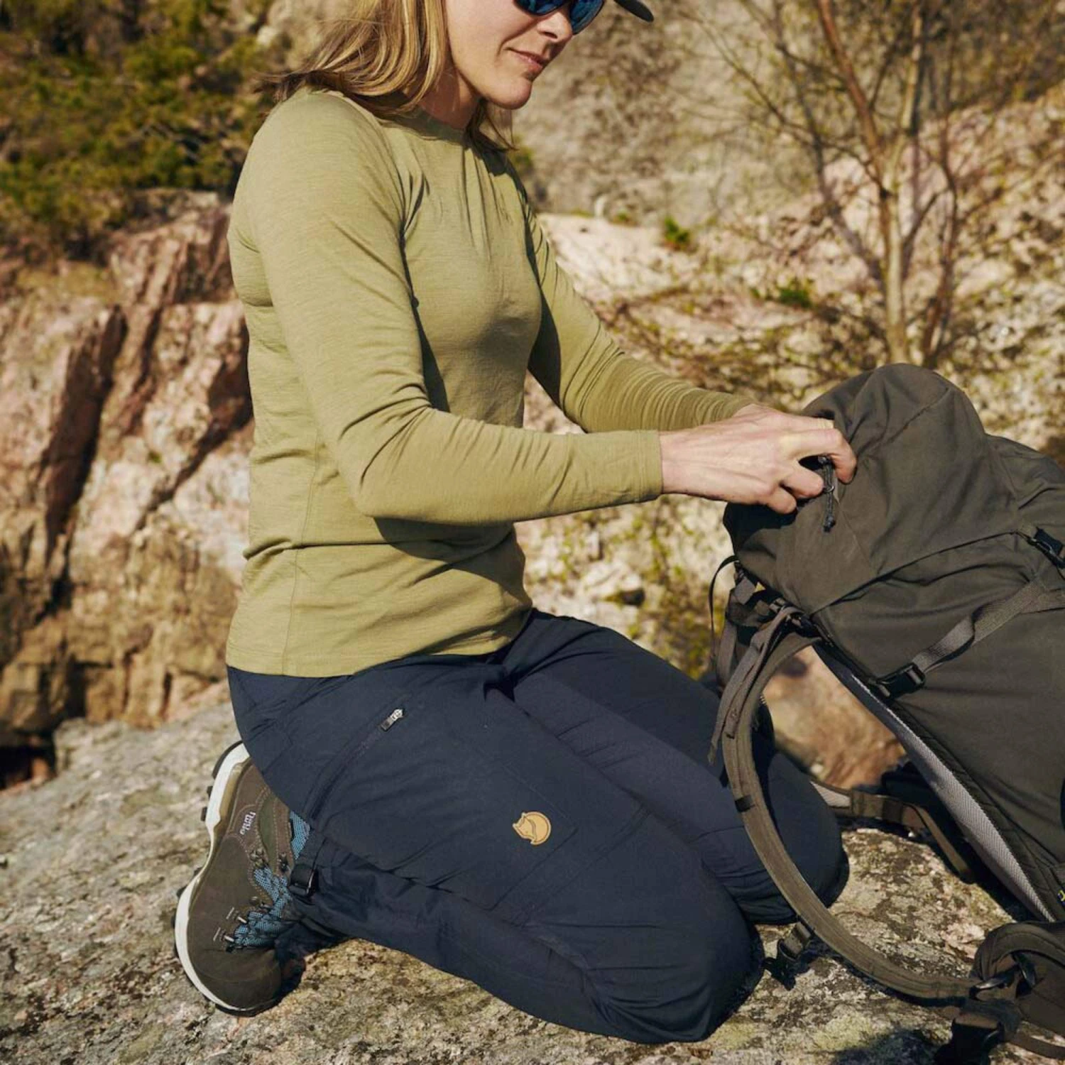 FJÄLLRÄVEN KAIPAK TROUSERS CURVED W Damen - Trekkinghose 8 FJÄLLRÄVEN KAIPAK TROUSERS CURVED W Damen - Trekkinghose – Bild 8
