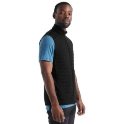 Icebreaker MEN ZONEKNIT INSULATED VEST Herren - Weste -Globetrotter Verkäufe 5637914418 g m zoneknit insulated vest icebreaker 24