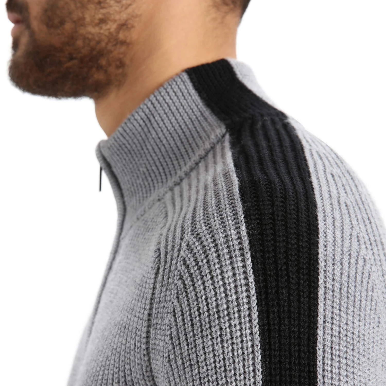 Icebreaker LODGE LS HALF ZIP SWEATER Herren - Wollpullover 6 Icebreaker LODGE LS HALF ZIP SWEATER Herren - Wollpullover – Bild 6