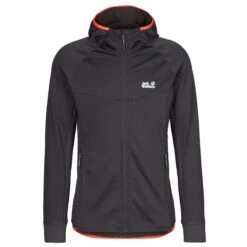 Jack Wolfskin HYDRO GRID HOODED FZ M Herren - Fleecejacke