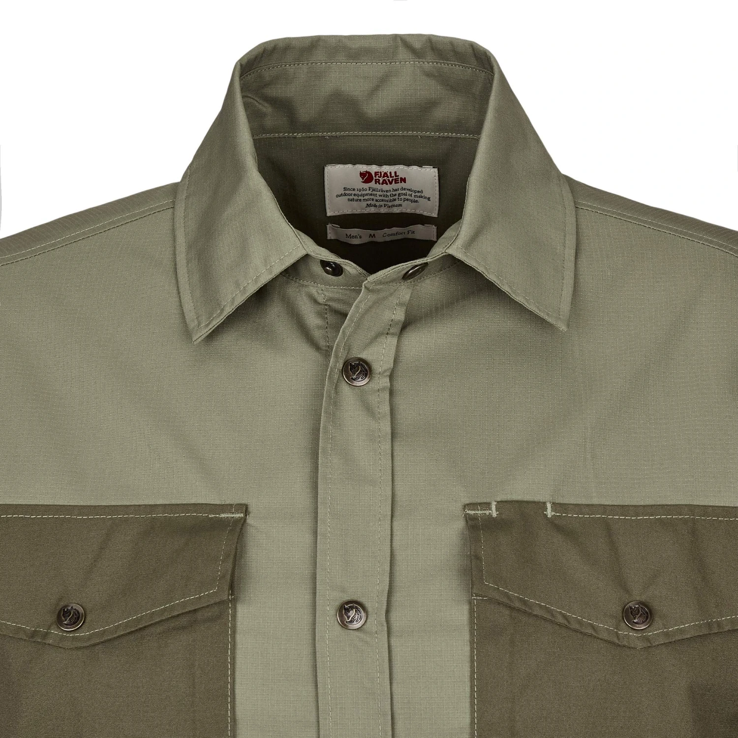 FJÄLLRÄVEN RÄVEN SHIRT SS M Herren - Outdoor Hemd 4 FJÄLLRÄVEN RÄVEN SHIRT SS M Herren - Outdoor Hemd – Bild 4