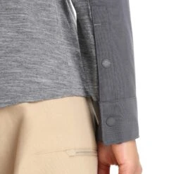 Icebreaker WOMEN HIKE LS TOP Damen - Outdoor Hemd -Globetrotter Verkäufe 5638008870 h women hike ls top icebreaker 24
