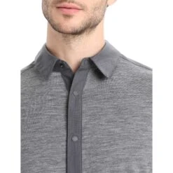 Icebreaker M HIKE LS TOP Herren - Outdoor Hemd -Globetrotter Verkäufe 5638009239 e m hike ls top icebreaker 24