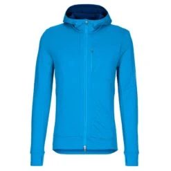 Icebreaker M QUANTUM III LS ZIP HOOD Herren - Wolljacke
