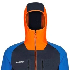 Mammut EISWAND ADVANCED ML HOODED JACKET MEN Herren - Fleecejacke -Globetrotter Verkäufe 5638029458 e eiswand advanced ml hooded jacket men mammut 24